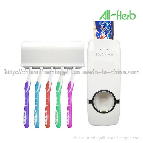 Creative Home Automatic Toothpaste Dispenser Toothpaste with 5 Toothbrush Holder Toothpaste Squeezer